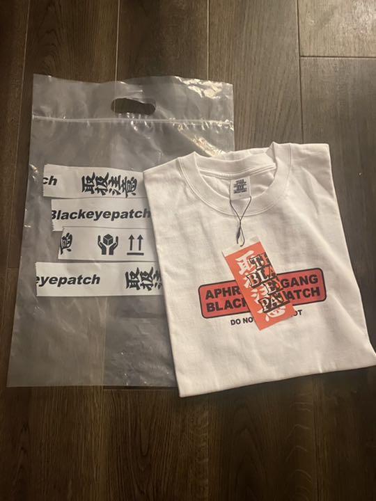 L格安BlackEyePatch APHRODITE GANG 舐達麻 コラボTシャツ Tシャツ 特価品コーナー 舐達麻 Aphrodite gang 半袖 シャツ シャツ