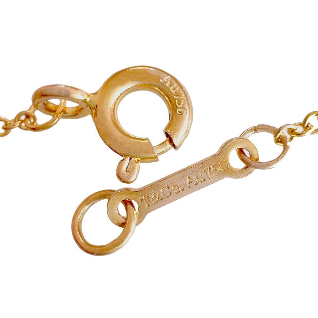 ティファニー　ネックレス　定価¥183,700 オリーブリーフ　K18　PG