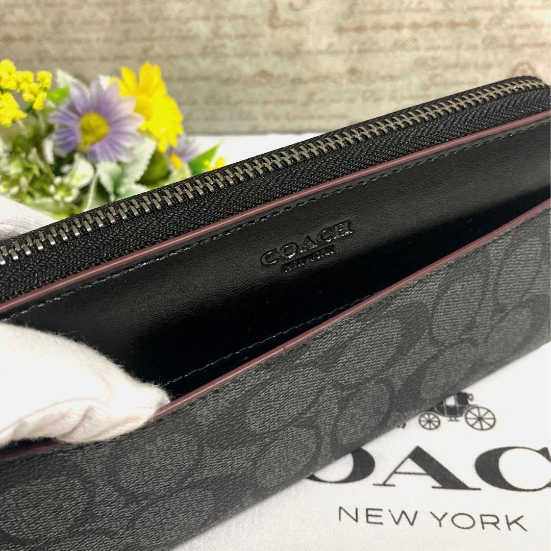 SALE/85%OFF】【SALE/85%OFF】新品コーチメンズ 長財布 シグネチャー