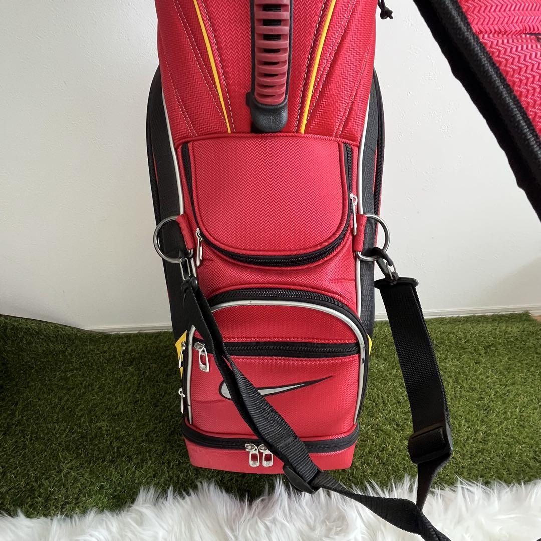 NIKE GOLF ナイキ ゴルフ バッグ キャディバッグ レッド - メルカリ