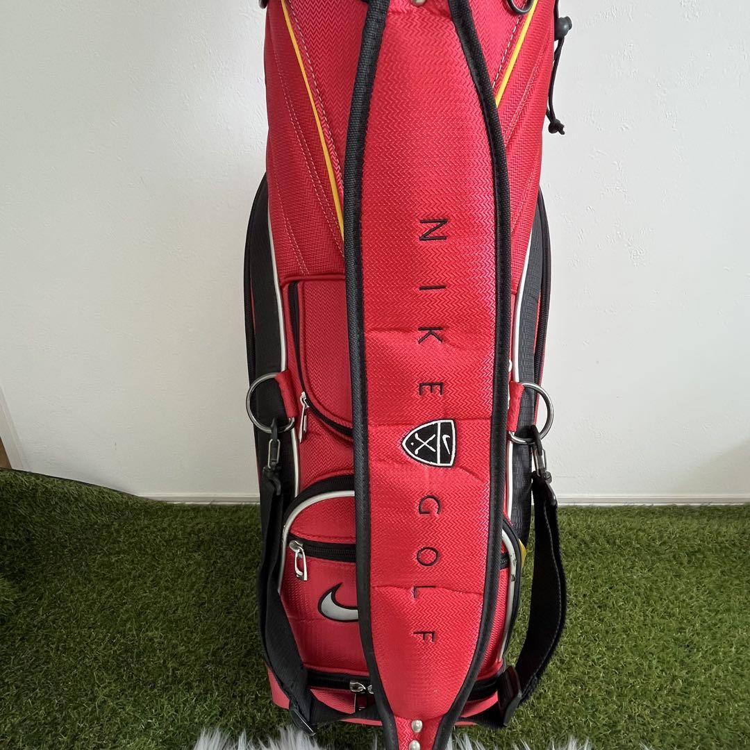 【希少・廃盤モデル】NIKE GOLF キャディバッグ ブラック×レッド NIKE GOLF ナイキ ゴルフ バッグ キャディバッグ レッド - メルカリ