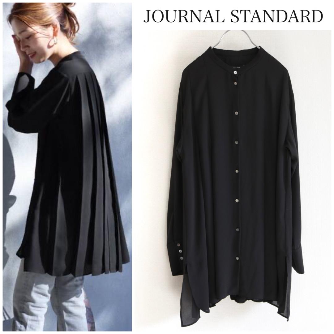 【191】JOURNAL STANDARD バックプリーツロングシャツ 【191】JOURNAL STANDARD バックプリーツロングシャツ