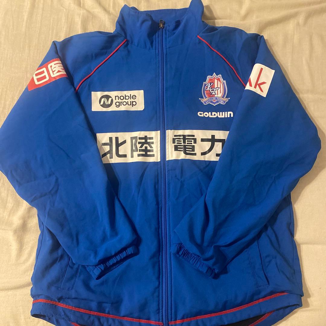 カターレ富山 ジップアップジャケット裏起毛 MサイズGOLDWIN