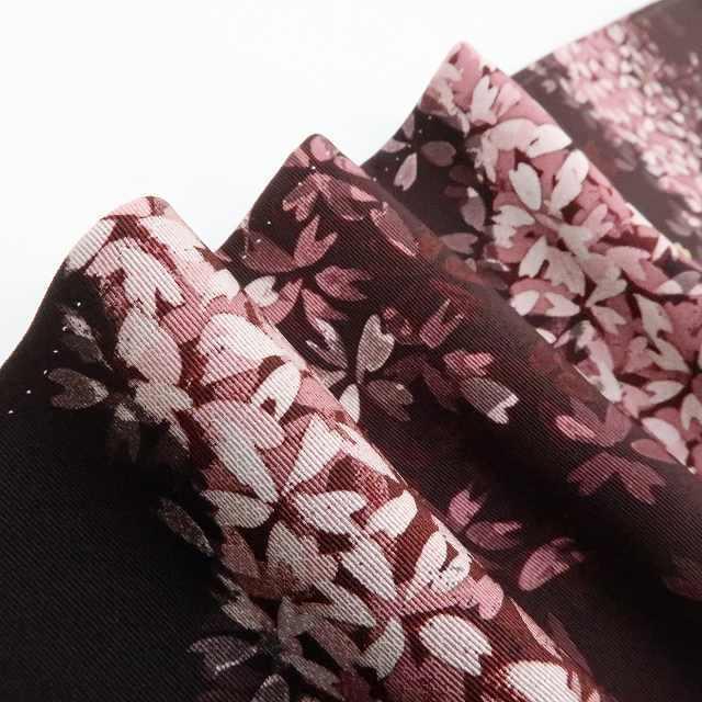 美品 不破功博 落款 螺鈿 桜 着物 正絹 トールサイズ 訪問着 美品 不破功博 落款 螺鈿 桜 着物 正絹 トールサイズ 訪問着