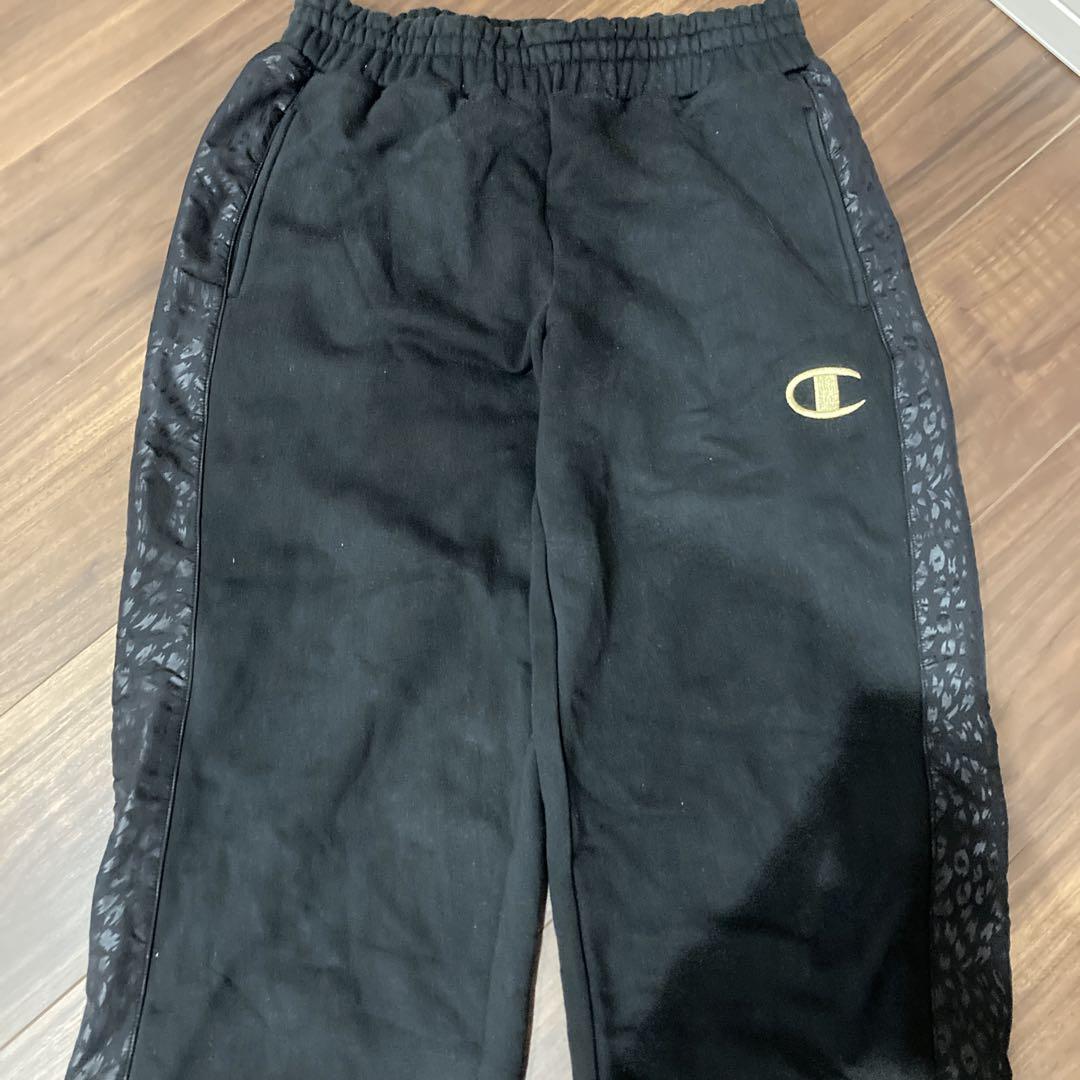 【Champion】ジャージ　セットアップ上下セット 魔裟斗モデル　黒×金