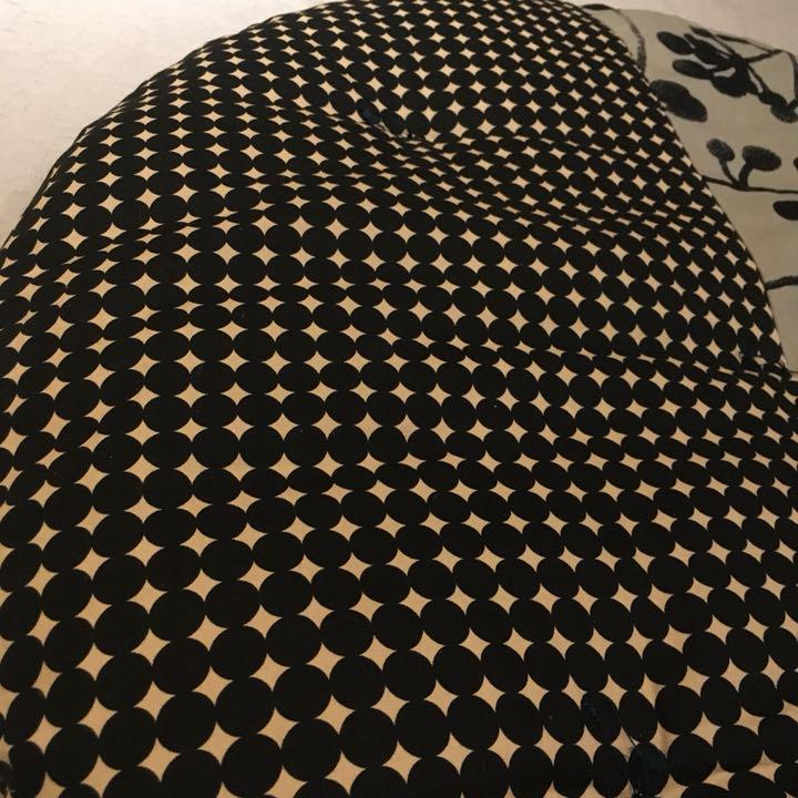 洛中高岡屋せんべい座布団 ツートーンオーダー
