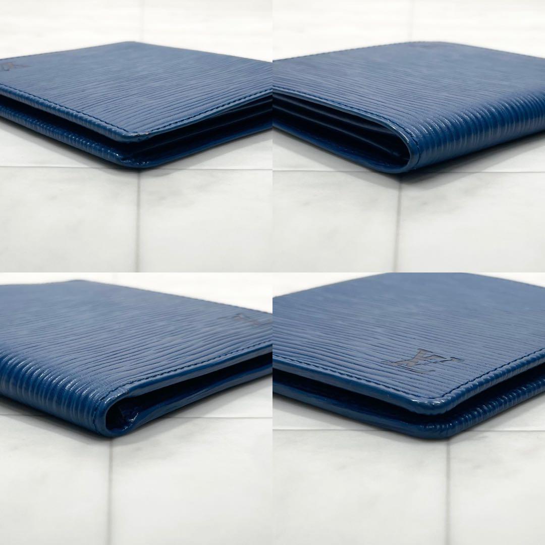 ルイヴィトン　エピ　カードケース　美品　ポルトビエ 6 カルトクレディ　二つ折り