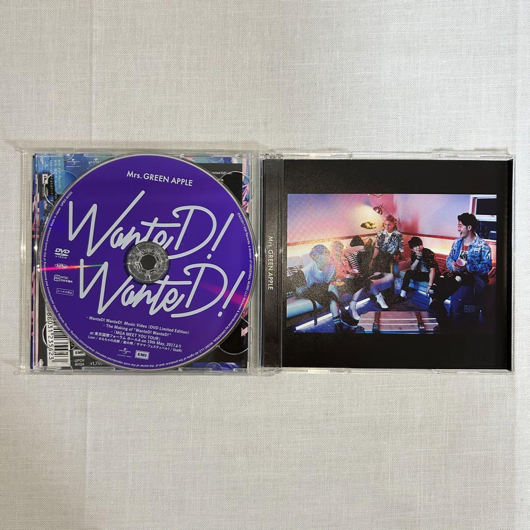 邦楽 Mrs. GREEN APPLE Wanted! Wanted! CD