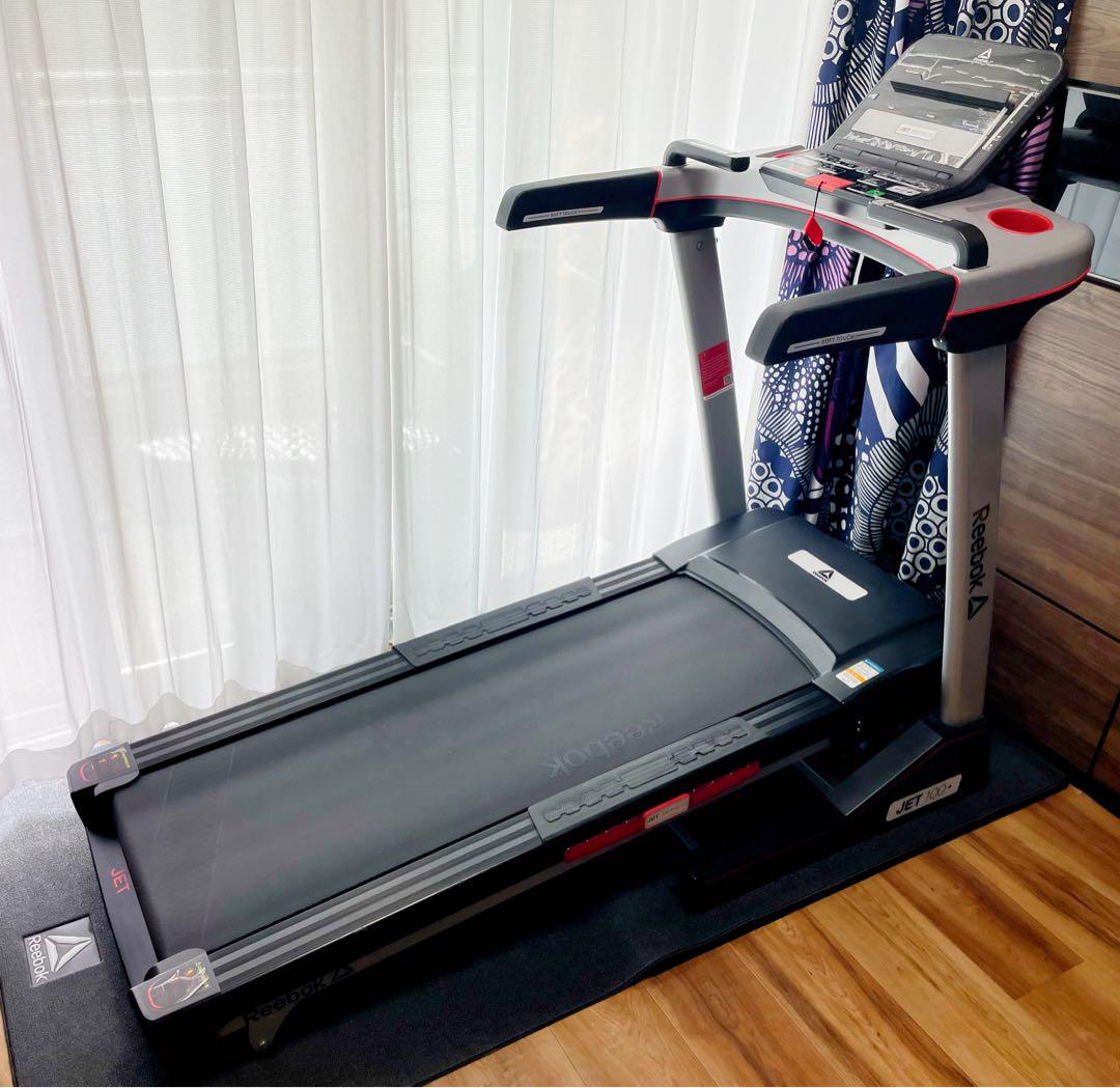 Reebok 専用マット付き ランニングマシン ルームランナー JET100+ 画像4