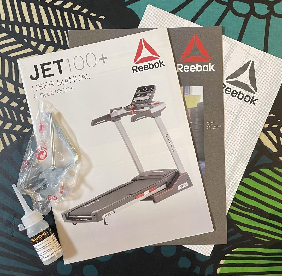 Reebok 専用マット付き ランニングマシン ルームランナー JET100+ 画像5