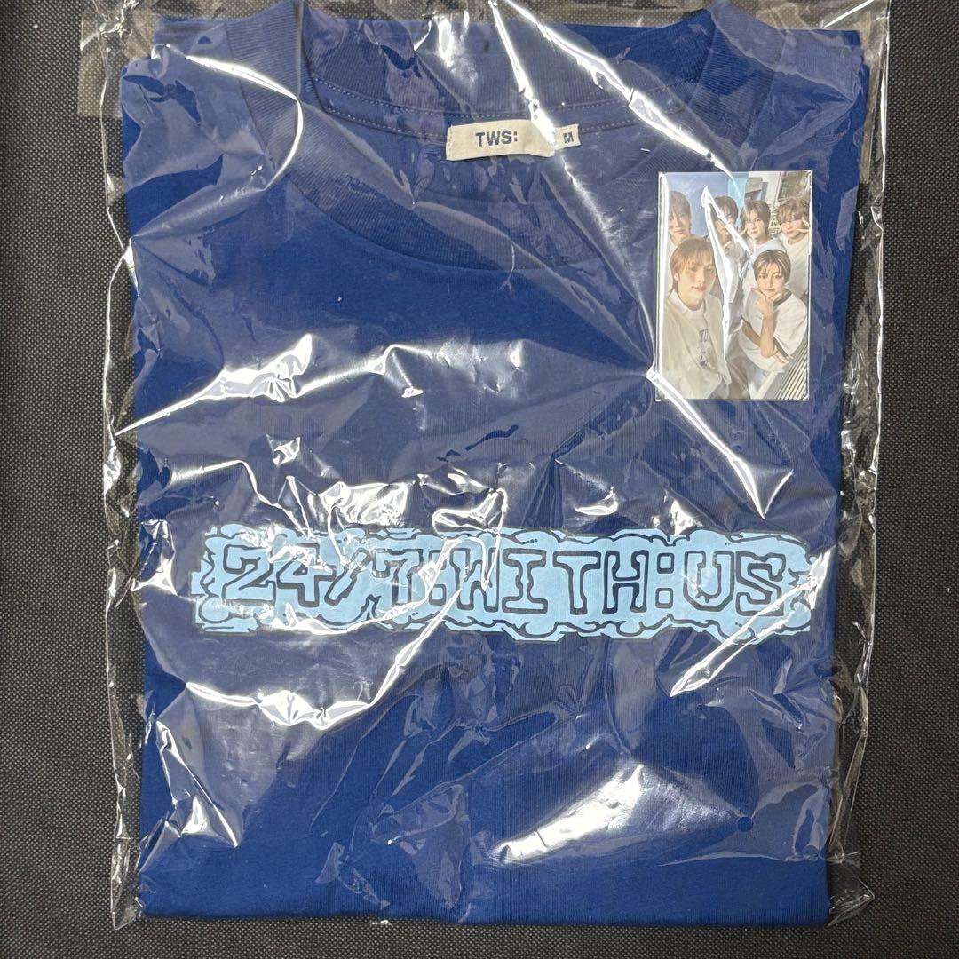 TWS ツアー シャツ NAVY M + トレカ
