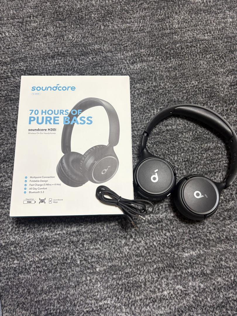 soundcore H301 ワイヤレスヘッドホン ブラック