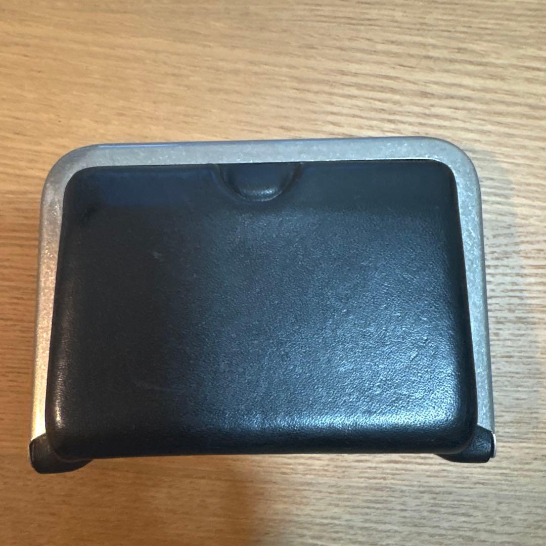 エンダースキーマ ブラックレザーコインケース エンダースキーマ ブラックレザーコインケース