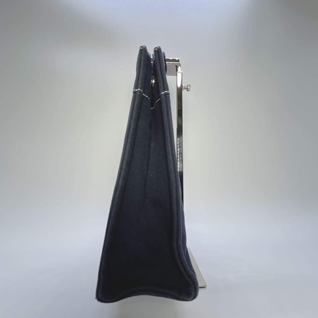 HERMES（エルメス）ドーヴィルPM ハンドバッグ キャンバスバッグ