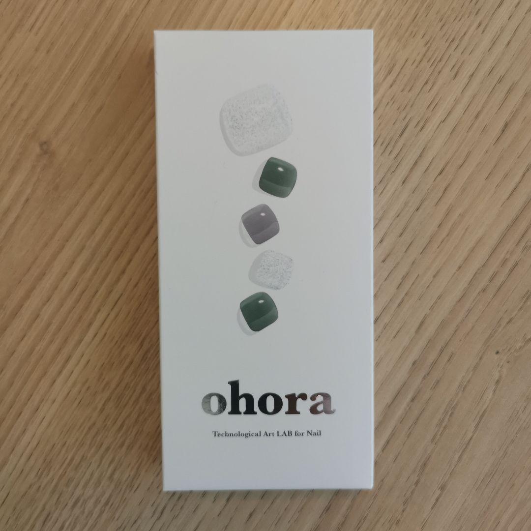 【美品】ohora ネイルシールセット 10箱 LEDライト付き