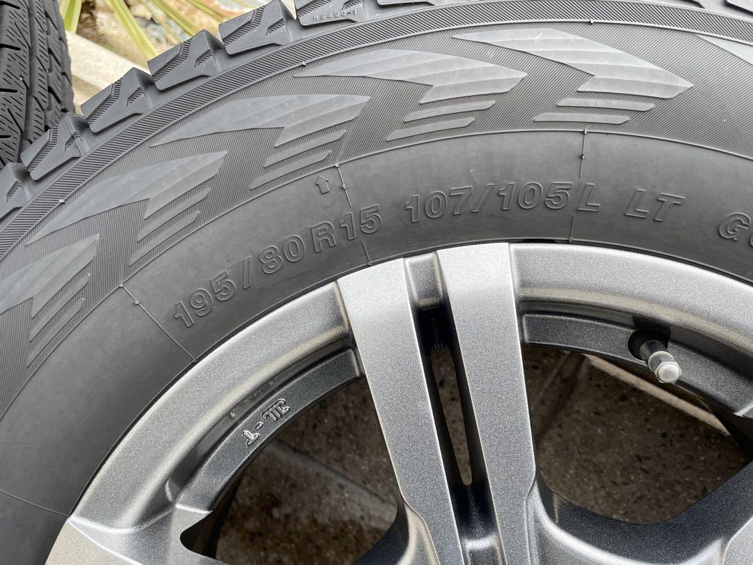 195/80R15 タイヤホイールセット