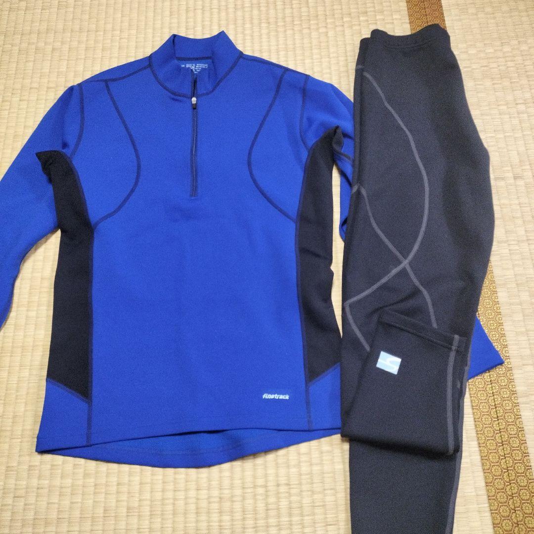 finetrack フラッドラッシュ 上M 下Lセット 沢登りメンズサイズ