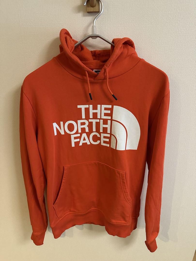 THE NORTH FACE オレンジ プルオーバー　パーカー M