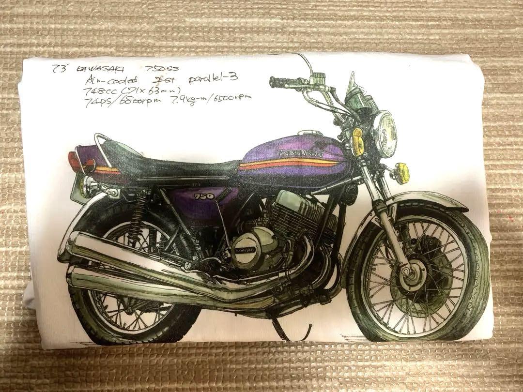 Kawasaki 750SS H2 M コレクションTシャツ(未使用品)