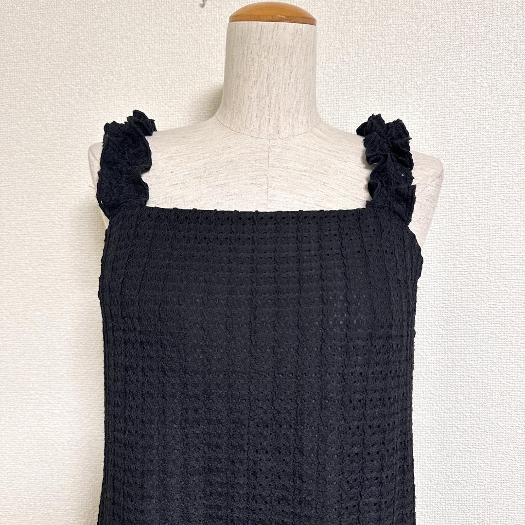 セール】FRILL SHOULDER CUT DRESS（ワンピース）｜Ameri