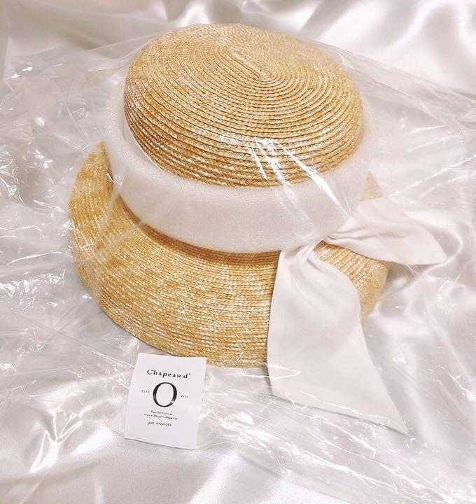 Chapeau d' O シャポードオー カサブランカ リボン 麦わら帽子 - メルカリ Chapeau d' O シャポードオー カサブランカ リボン 麦わら帽子 - メルカリ