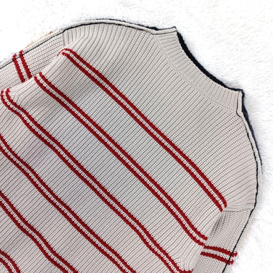 未使用 MARNI ドッキング 切替 ボーダー モヘヤ ニット セーター M