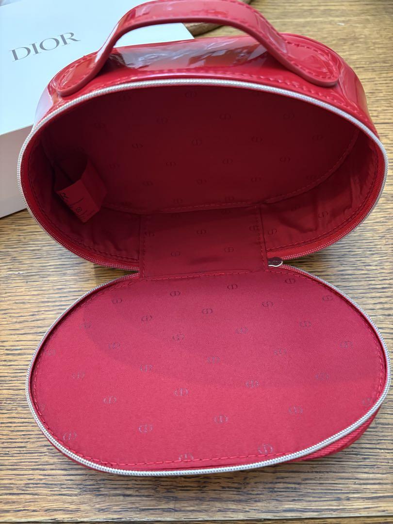 新品 ディオール ノベルティ エナメルポーチ 赤 レッド - メルカリ