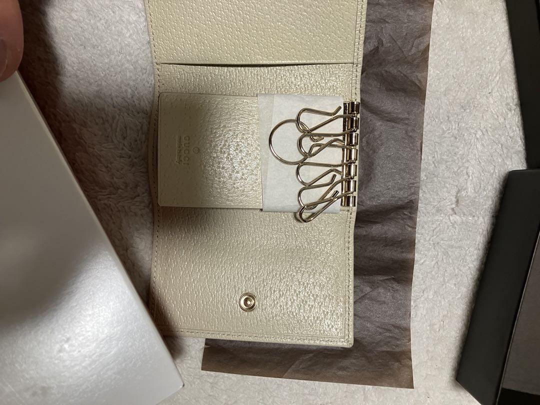 新品箱付✨GUCCI グッチ GG キャンバス 6連 キーケース