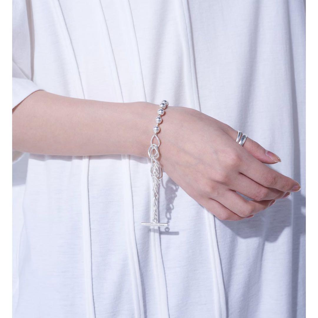 ヨウジヤマモト ブレスレット BRASS BALL CHAIN BRACELET