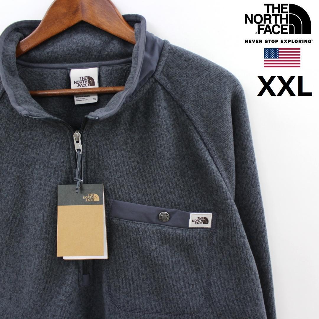 ノースフェイス LOGOワッチ 裏起毛フリースジャケット/ot4074XXL