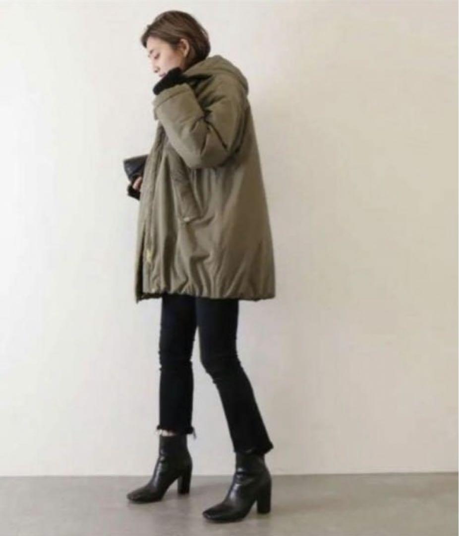 DeuxiemeClassドゥーズィエムクラスLiningフードコート【美品】