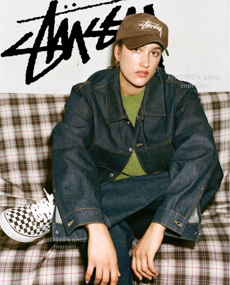 STUSSY MID-DEPTH BIG STOCK SNAPBACK キャップ