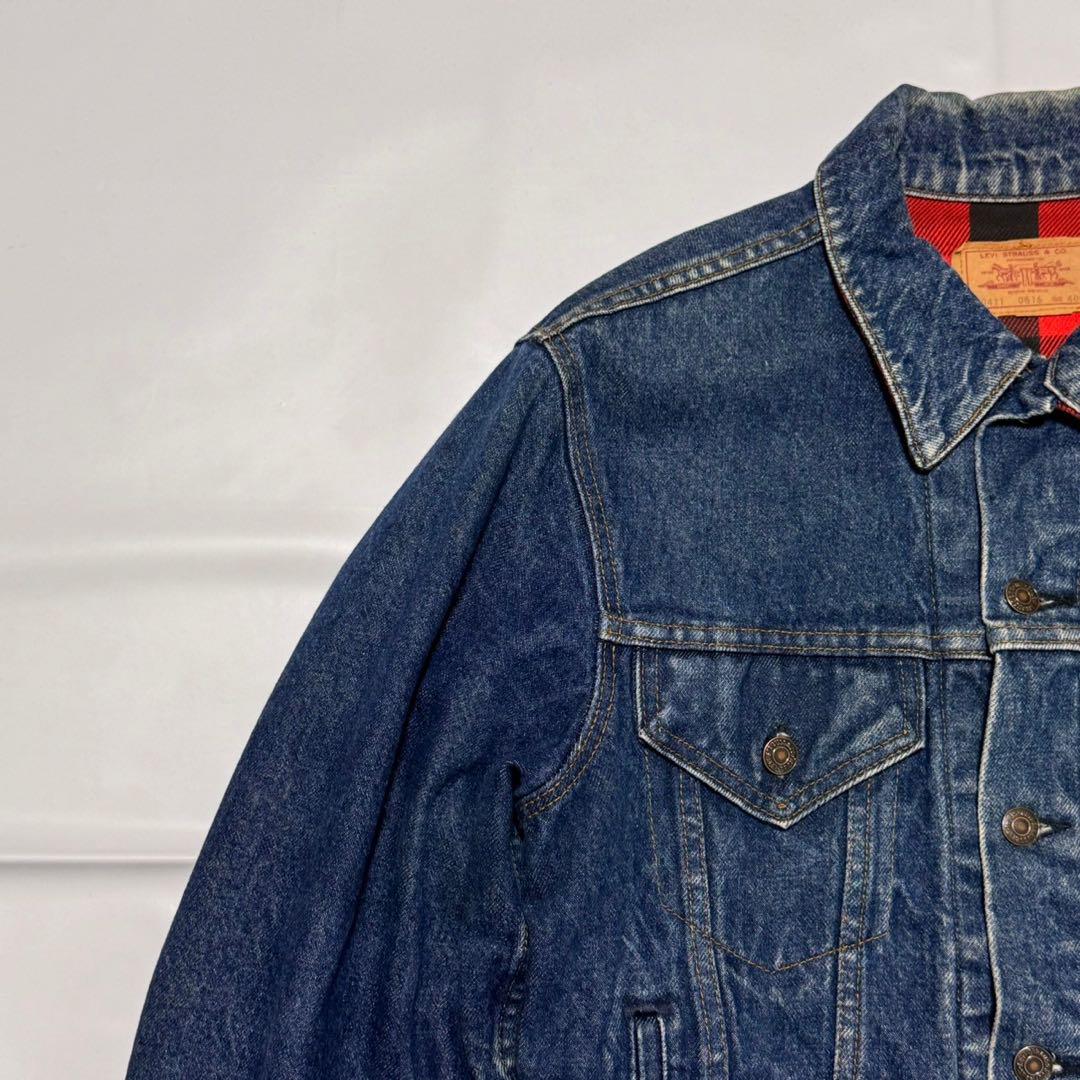 ジャケット・アウター 80s Levi's 70411 Denim jacket BLUE 40