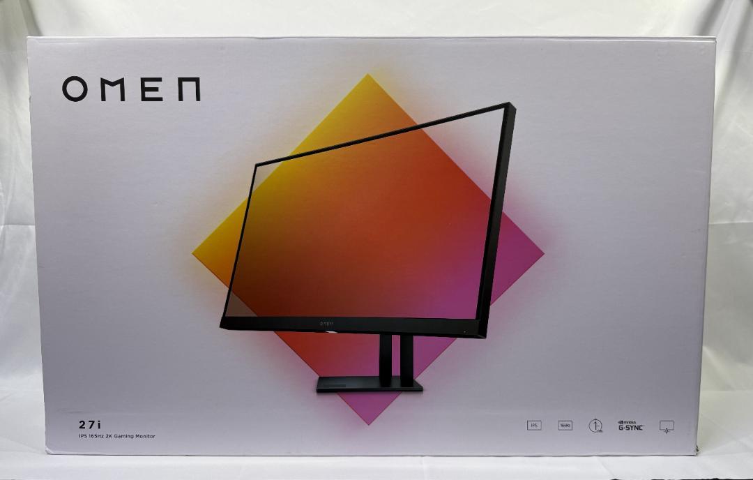 165Hz OMEN by HP 27i QHD ゲーミングディスプレイ