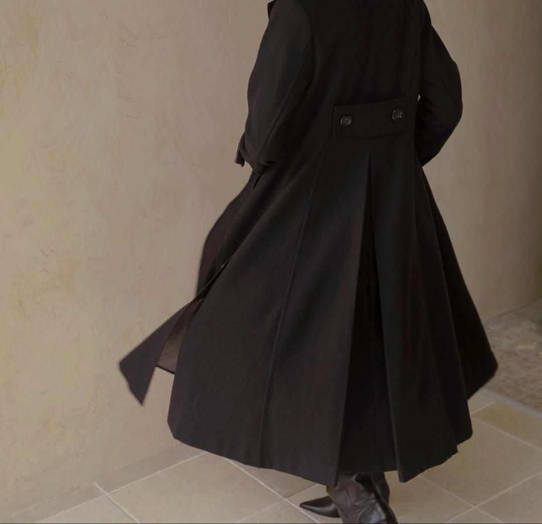 【新品タグ付き未使用】定番mieli invariant ロングコート 黒 【新品タグ付き未使用】定番mieli invariant ロングコート 黒