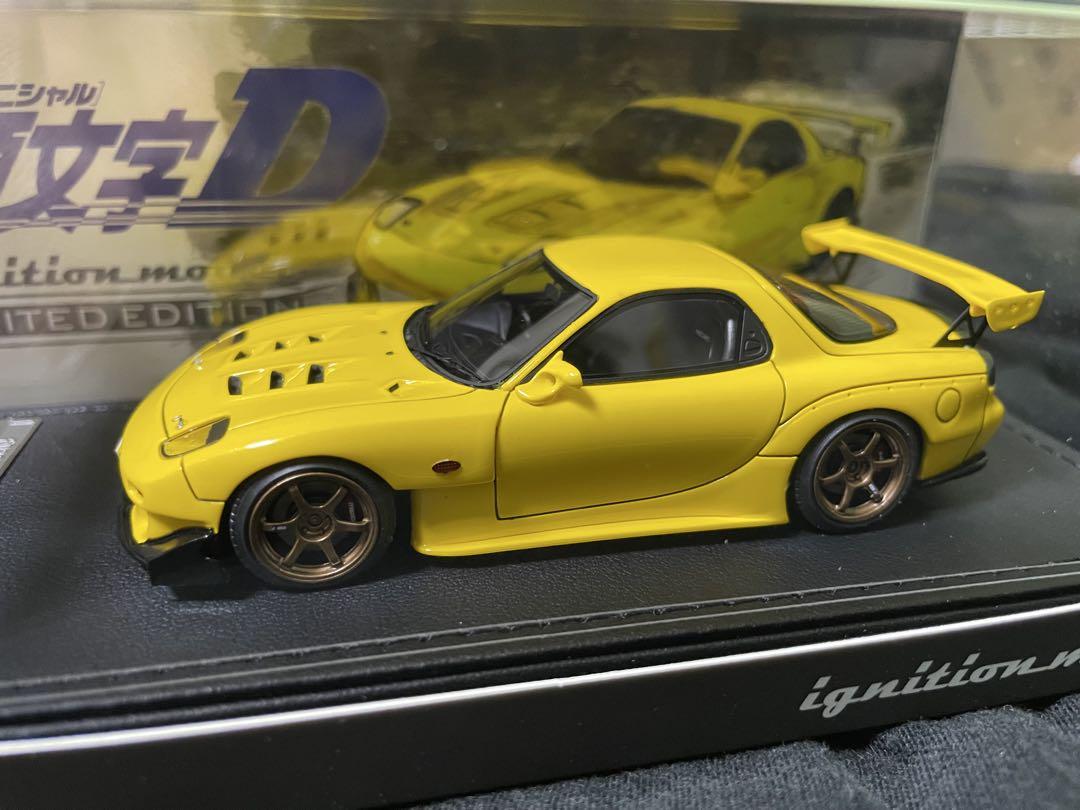 1/43イグニションモデル　RX-7 FD3S 頭文字D仕様