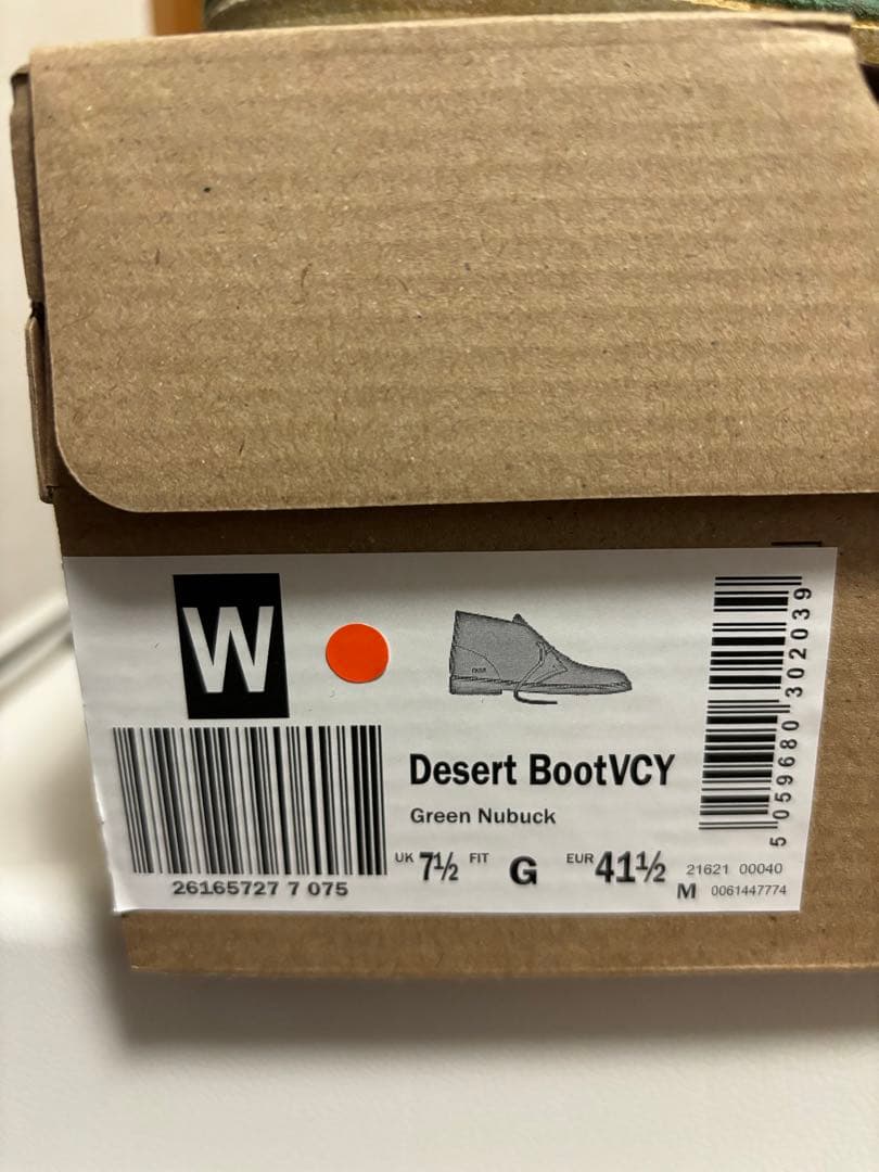 Clarks Desert Boot クラークスデザートブーツ26.5cm26.5cm・Clarks WWW_MORNINGWALKER_COM