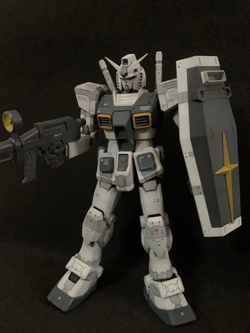 ガンプラ完成品 MG1 100 ガンダム ver.ONE YEAR目立った傷や汚れなし