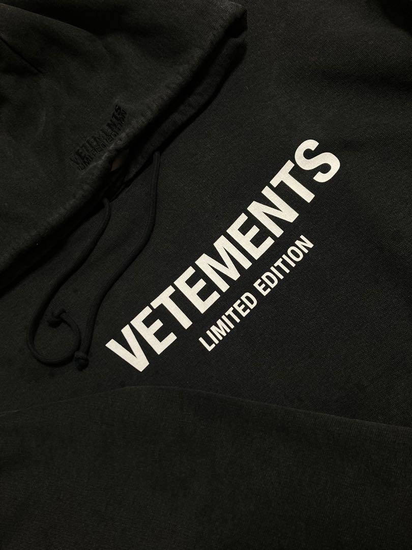 VETEMENTS パーカー LIMITED Edition 画像1