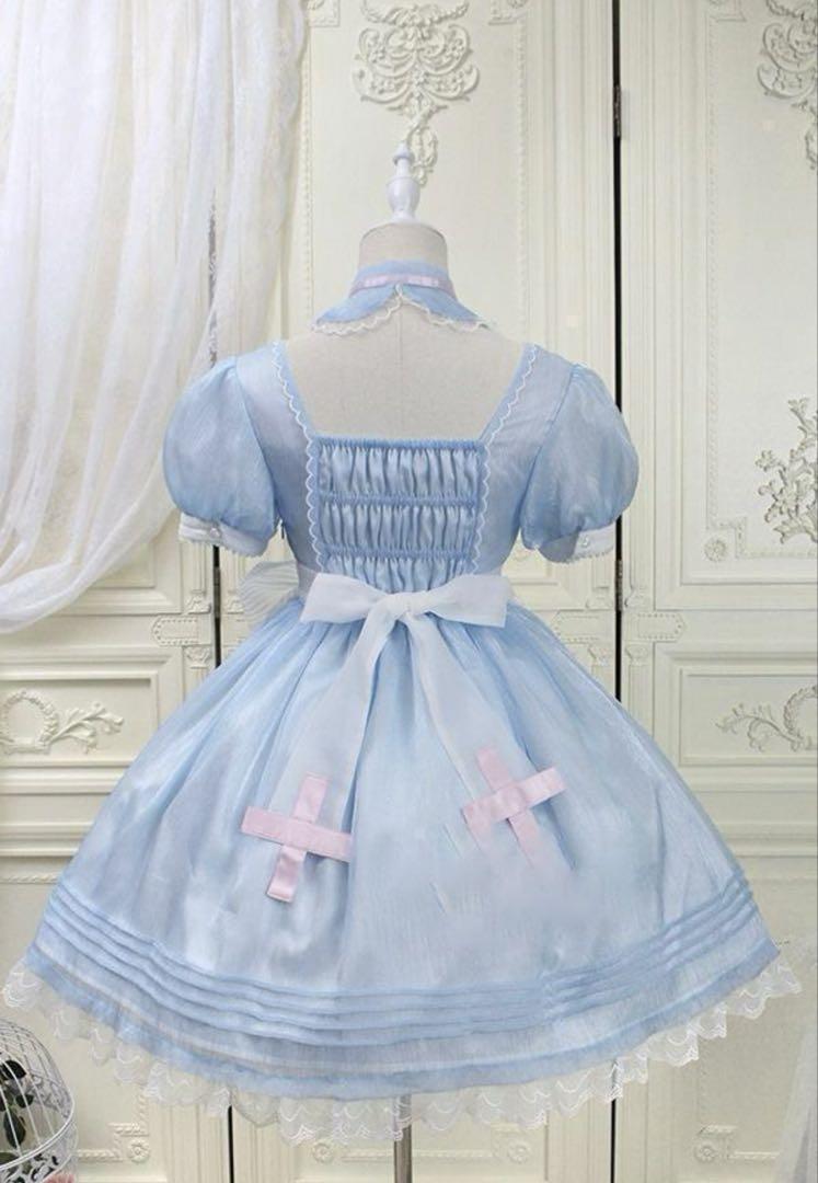 【美品】Malymoon マリームーン ロリータシフォンメイド　3点セット
