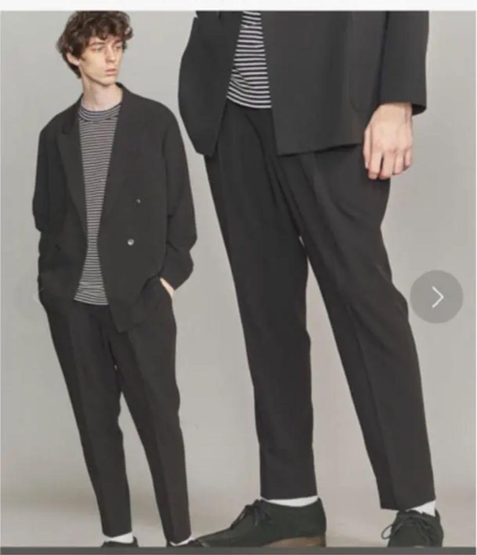 beautyyouth united arrows 黒 ダブルセットアップ