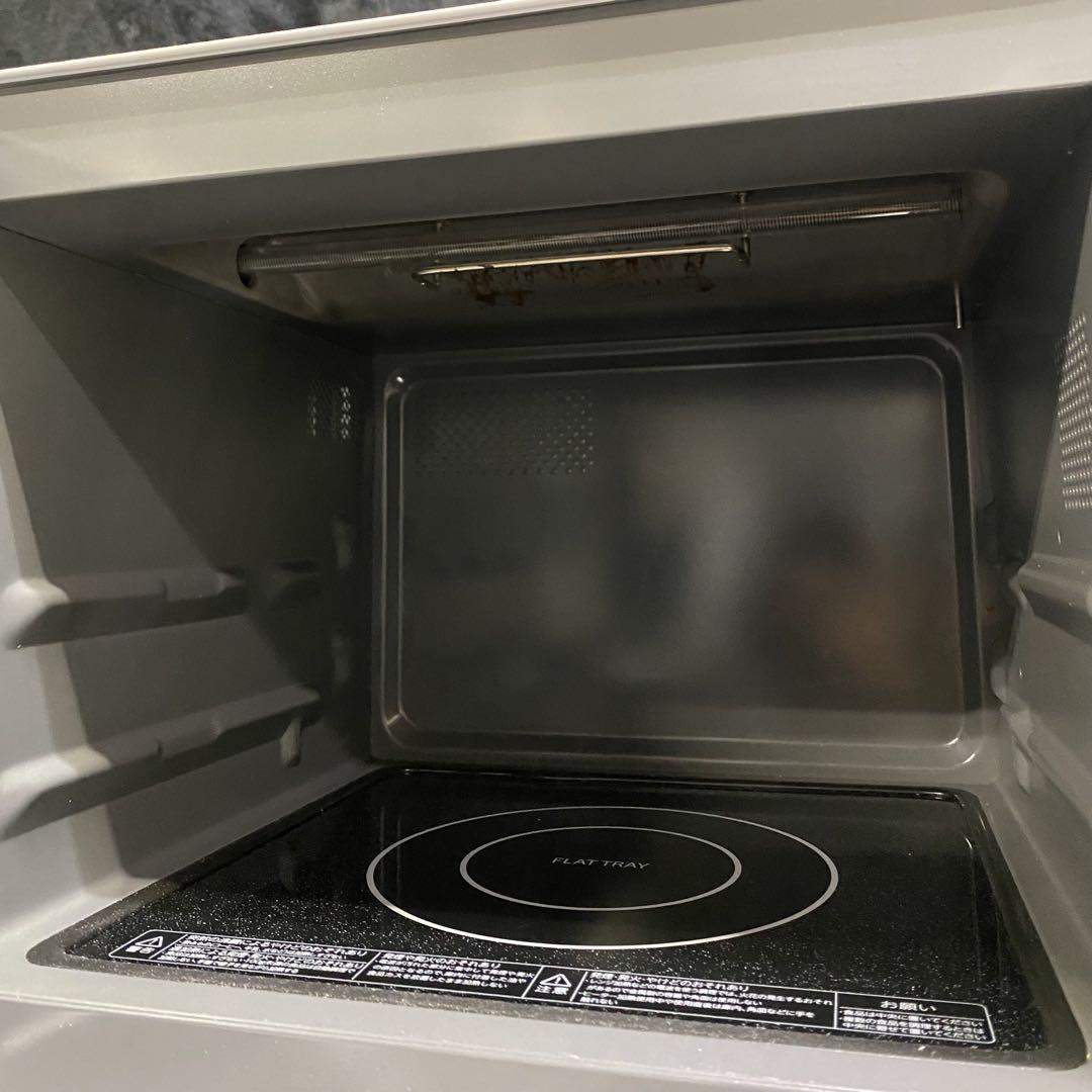 TOSHIBA電子レンジ2021年製ER-T16 （W）除菌・清掃済み