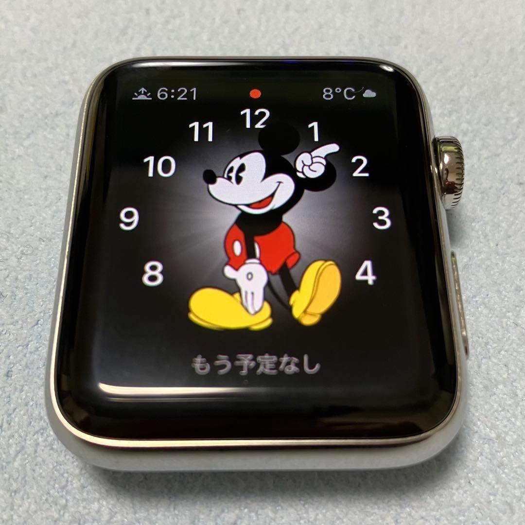 Apple Watch Series 2 42mm ステンレス 充電器付き箱付き