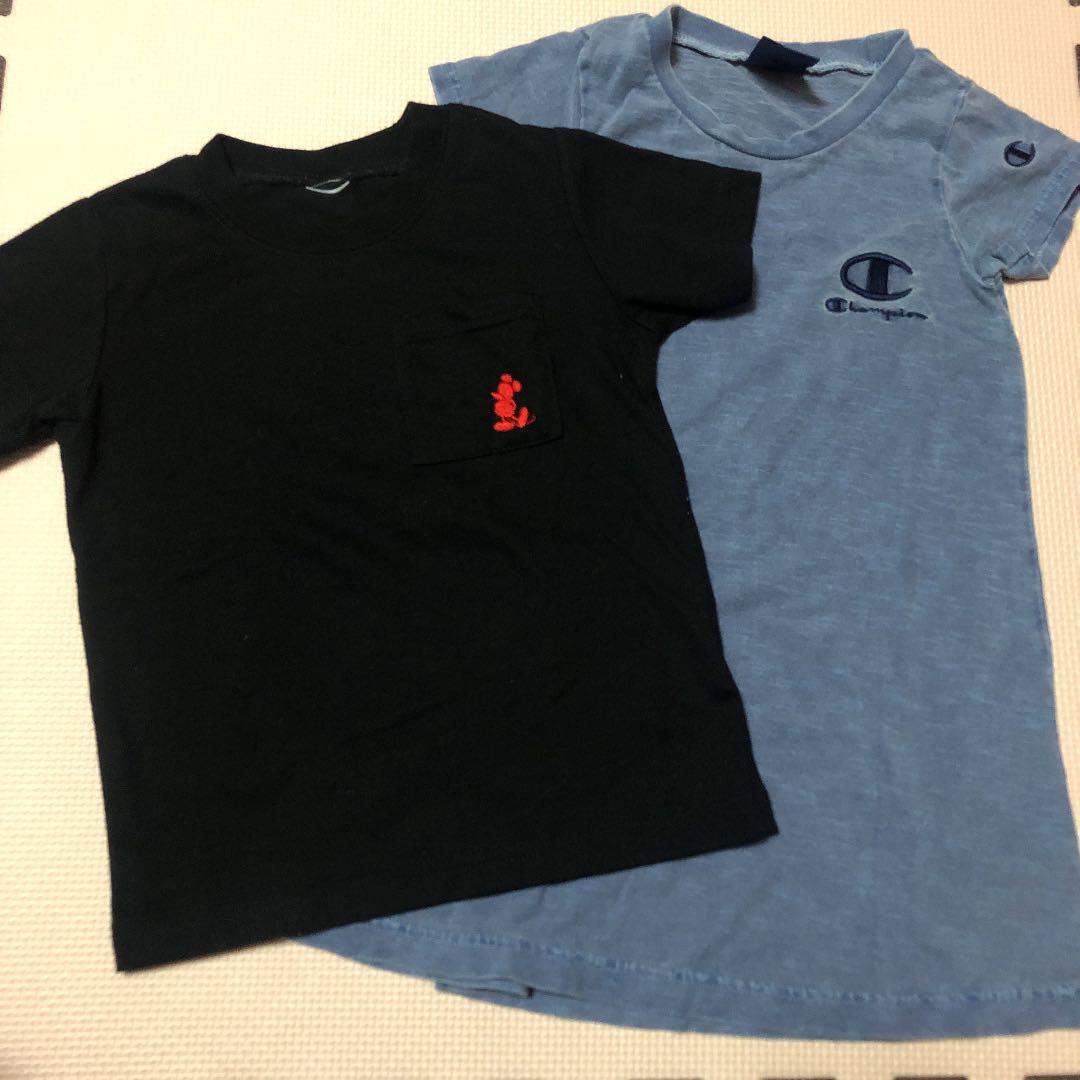 キッズtシャツ ディズニー チャンピオン メルカリ