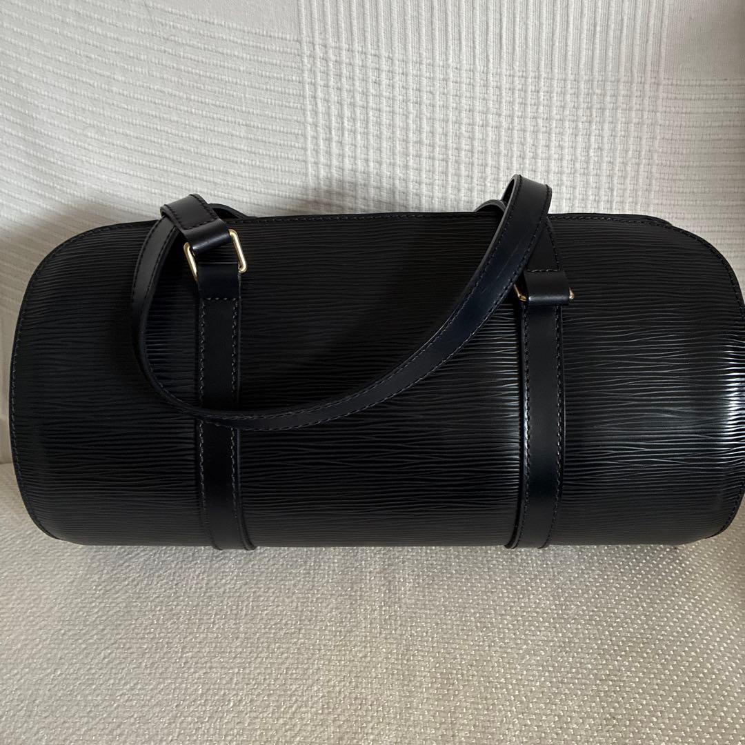 LOUIS VUITTON スフロ エピ ハンドバッグ　ポーチ付き　黒