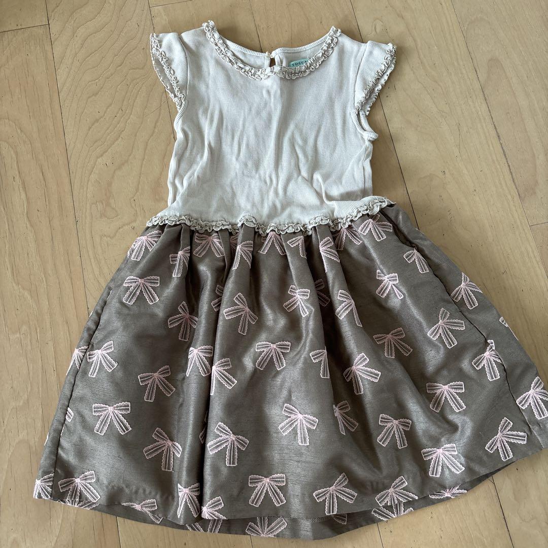【140】TOCCA　ワンピースドレス TOCCA ワンピース 140サイズ - メルカリ