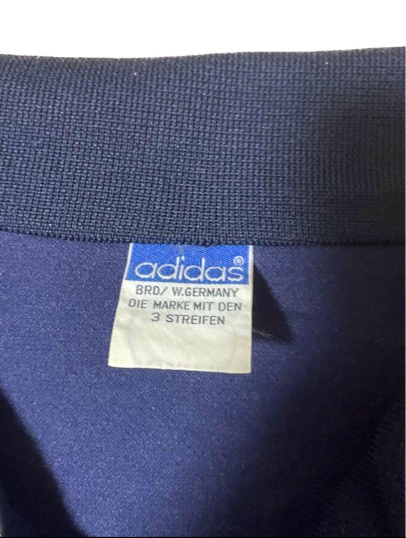 70s　西ドイツ製　デサント　adidas　アディダス　トラックジャケット　古着