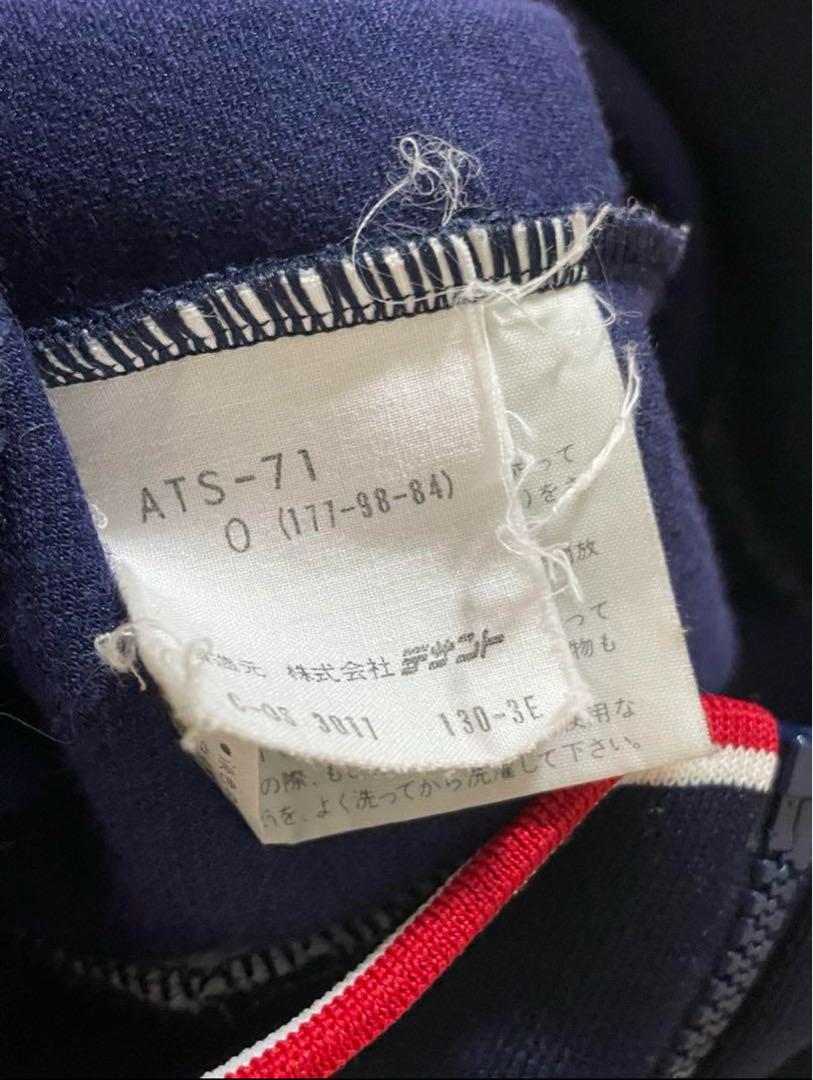 70s　西ドイツ製　デサント　adidas　アディダス　トラックジャケット　古着