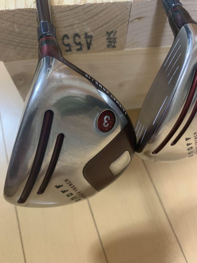 オノフアカ　フェアウェイウッド5W R2 7wR2 3wＳＲ　３本セット