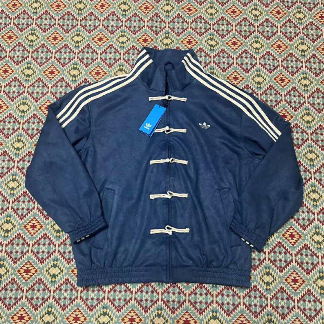 Adidas 中国限定 巳年 チャイナトラックジャケット ネイビー L
